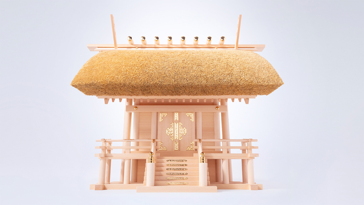 茅葺神棚〈穂黄金〉イメージ