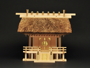 神棚　茅葺一社宮　国民神殿（小）＜K-3＞