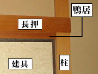 日本家屋の部位
