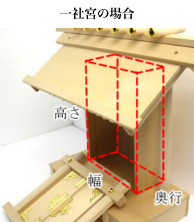 一社宮の内陣