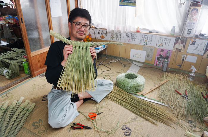 伊勢しめ縄の文化を子の代、孫の代へと繋いでいく