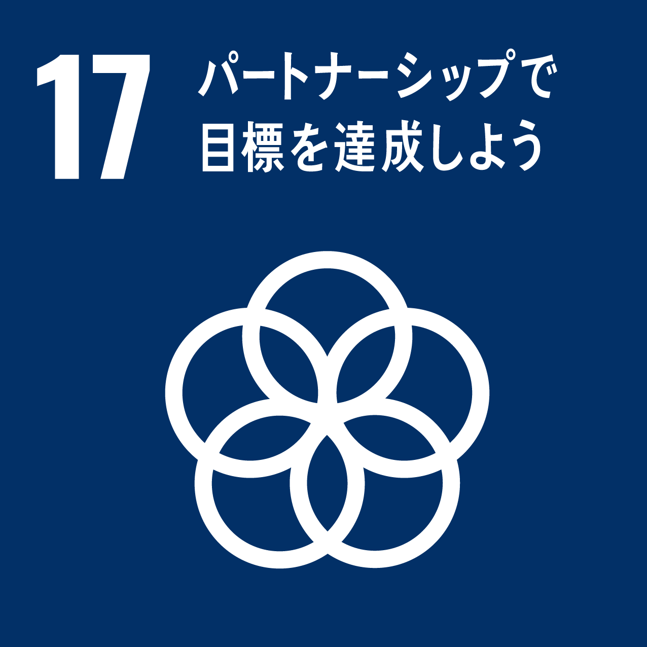 SDGs ゴール17「パートナーシップで目標を達成しよう」