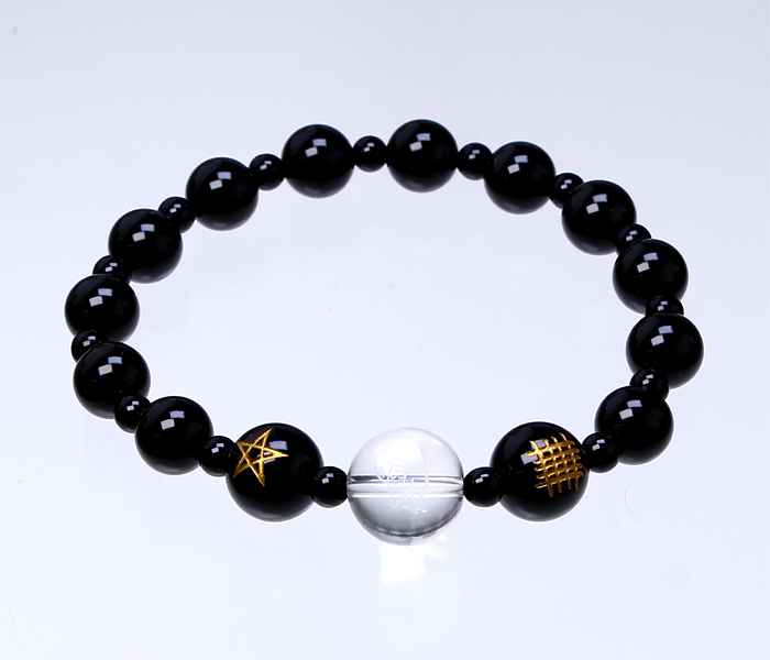 アマビエ（水晶） 厄除けブレスレット