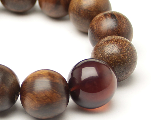 ブレスレット 天然香木 沈香(じんこう)