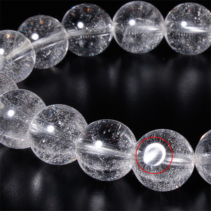 ブレスレット 水晶 (黒平鉱山産)