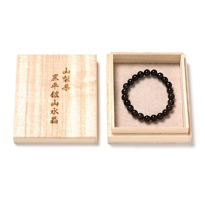 ブレスレット 水晶 (黒平鉱山産)