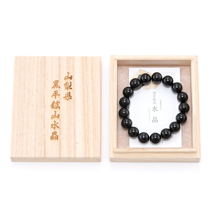 ブレスレット 水晶 (黒平鉱山産)