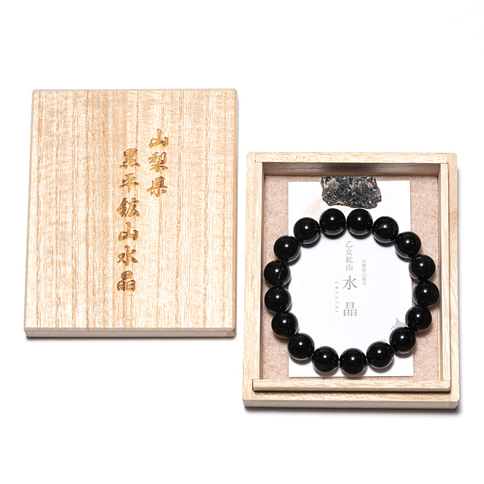 ブレスレット 水晶 (黒平鉱山産)