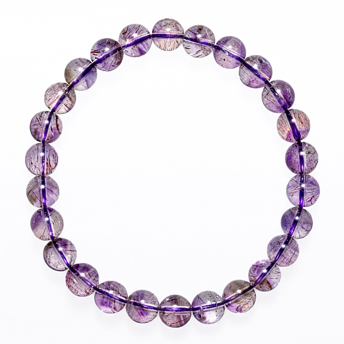 ブレスレット アメジストエレスチャル