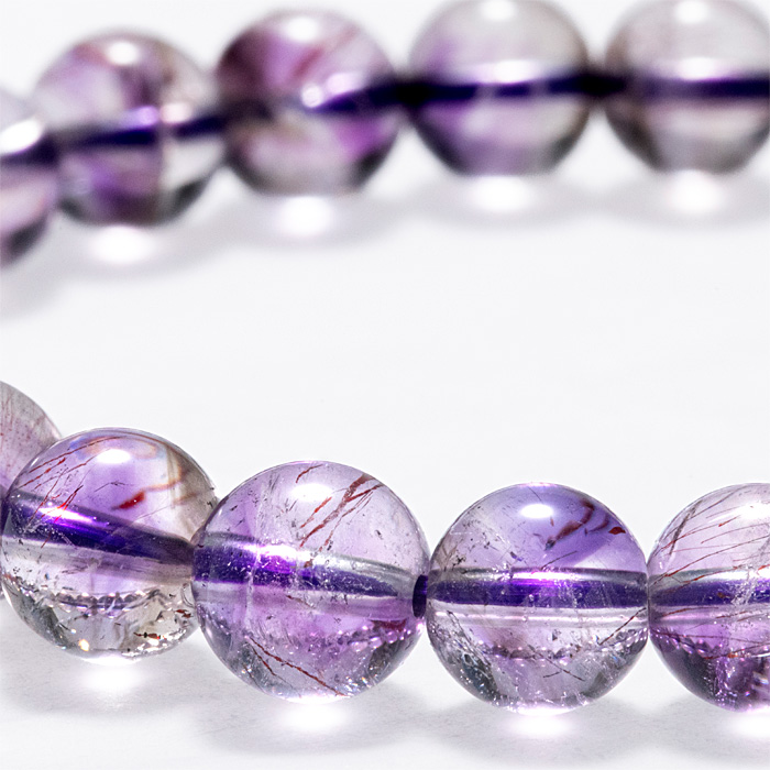 ブレスレット アメジストエレスチャル