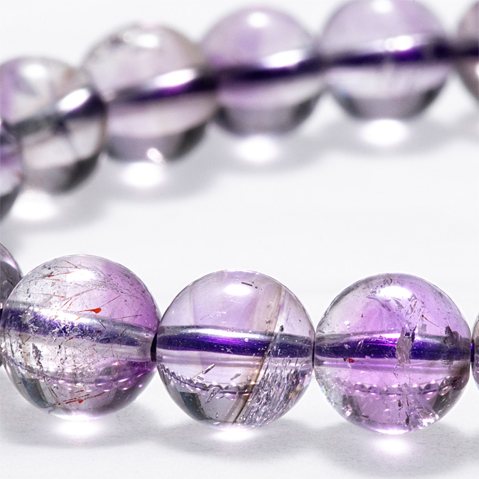 ブレスレット アメジストエレスチャル