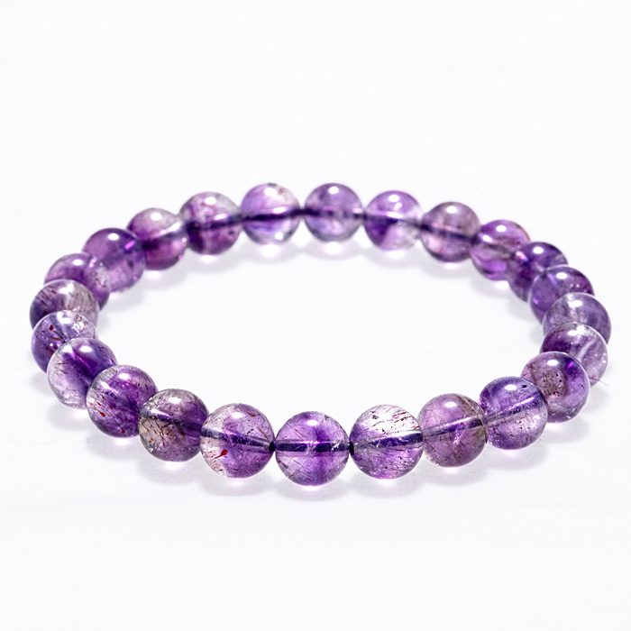 ブレスレット アメジストエレスチャル