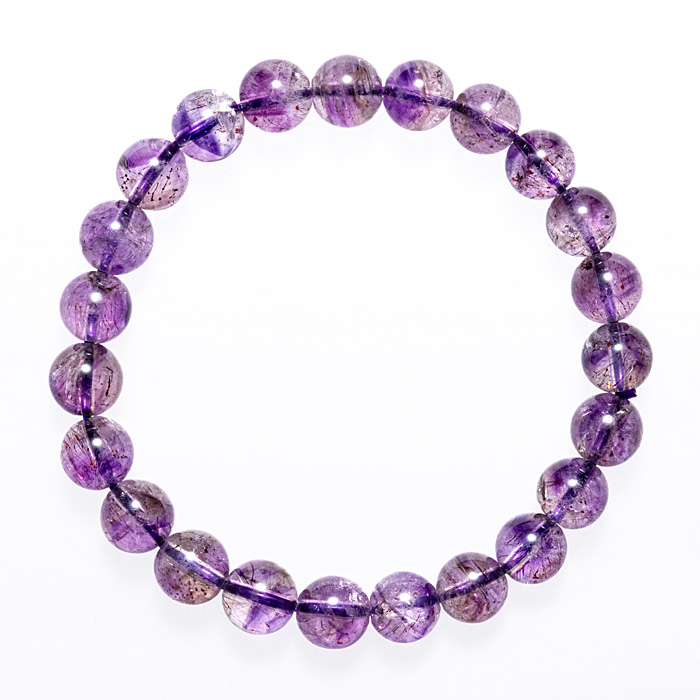 ブレスレット アメジストエレスチャル