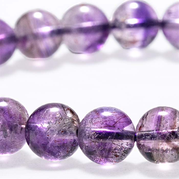 ブレスレット アメジストエレスチャル