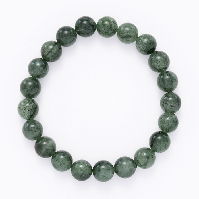 ブレスレット グリーンルチルクォーツ