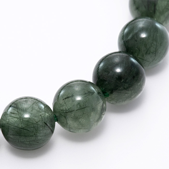 ブレスレット グリーンルチルクォーツ