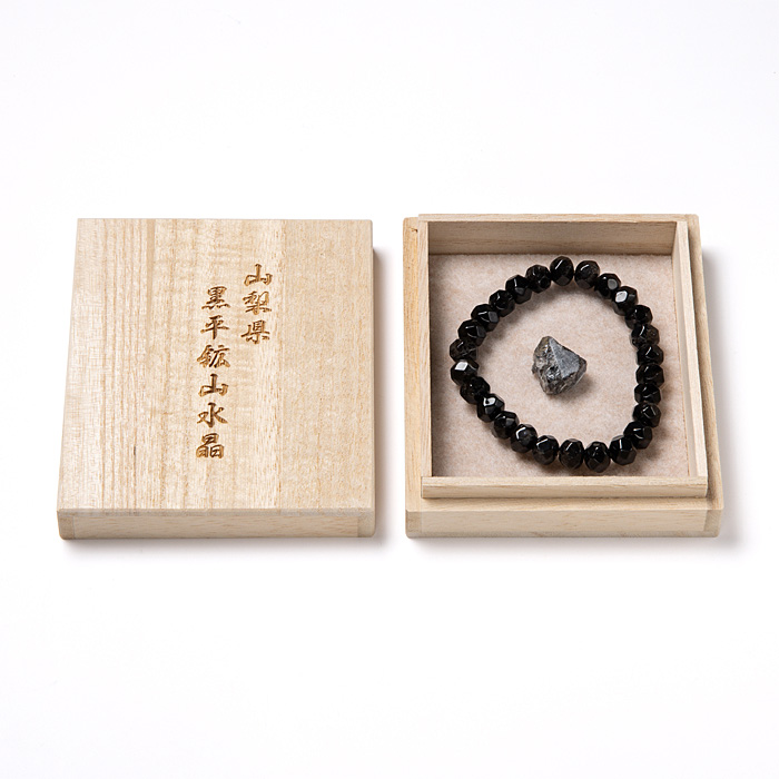 ブレスレット 水晶 (黒平鉱山産)