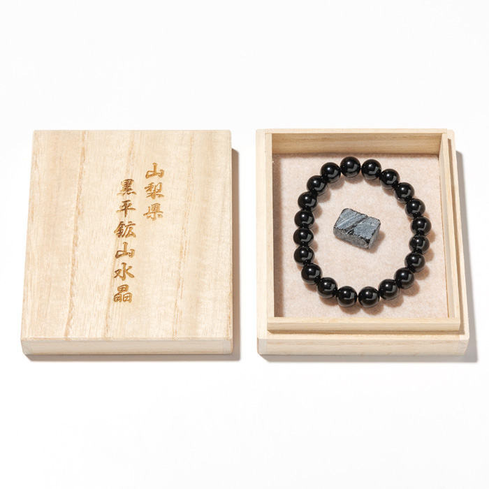 ブレスレット 水晶 (黒平鉱山産)