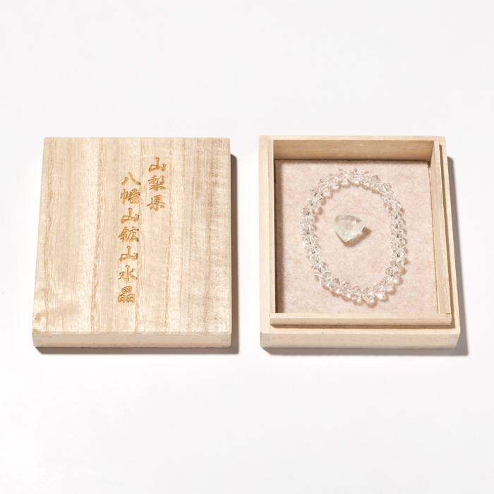 ブレスレット 水晶 (八幡山鉱山産)
