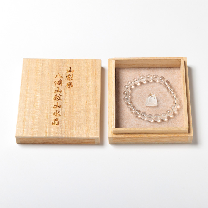 ブレスレット 水晶 (八幡山鉱山産)