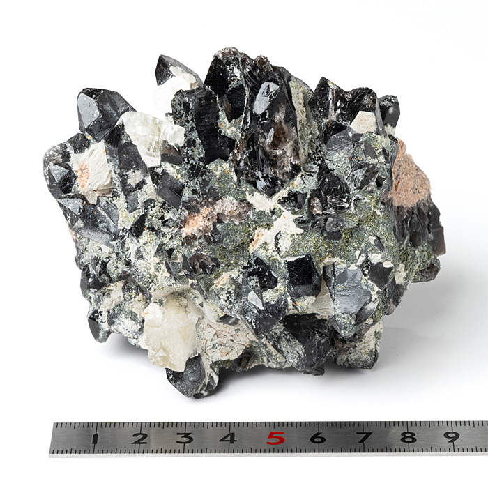 モリオン (黒水晶) クラスター