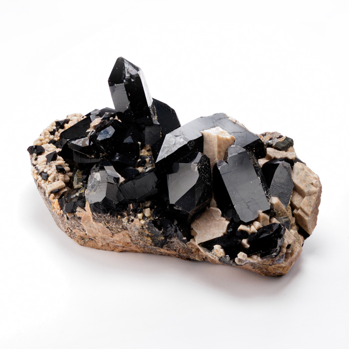 モリオン (黒水晶) クラスター