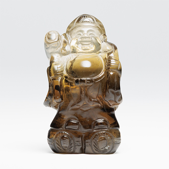 水晶彫刻 大黒様