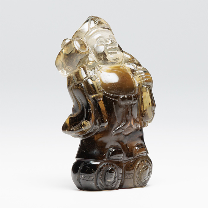 水晶彫刻 大黒様
