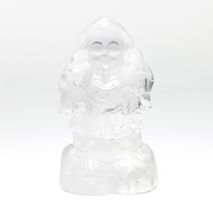 水晶彫刻 大黒様