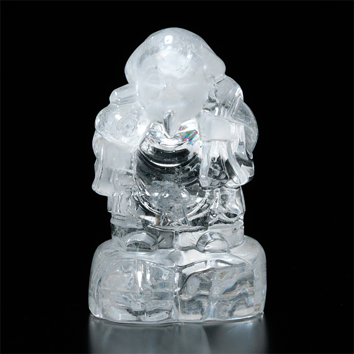 水晶彫刻 大黒様