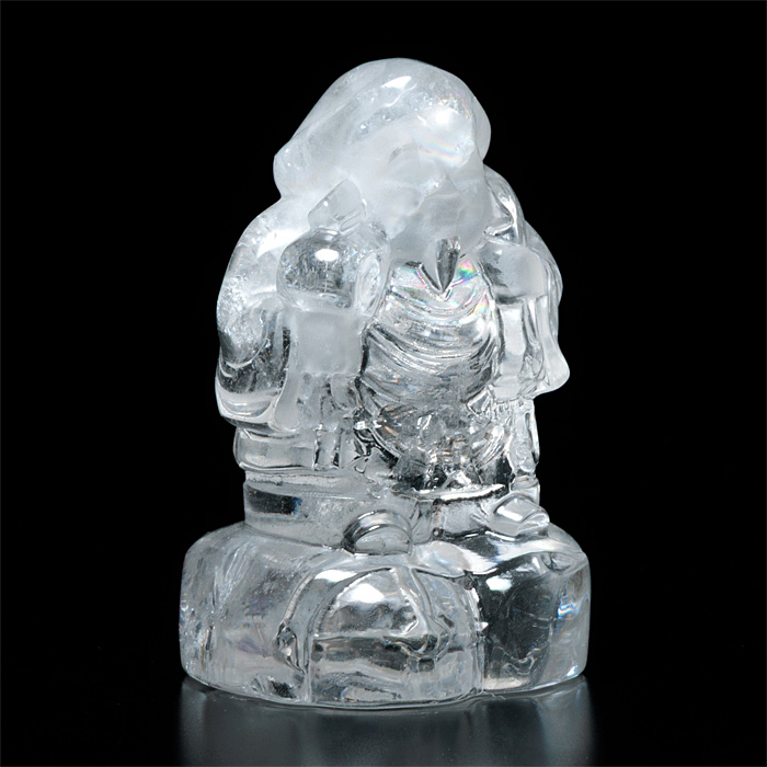 水晶彫刻 大黒様