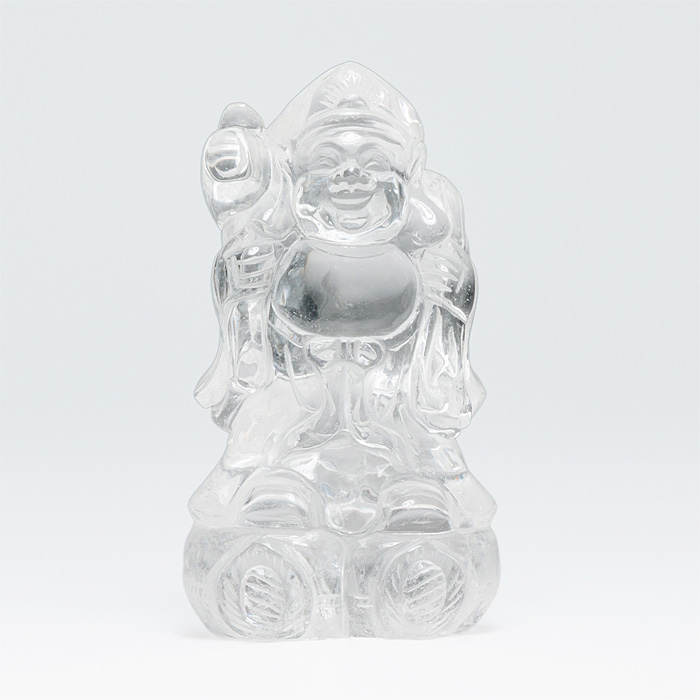 水晶彫刻 大黒様