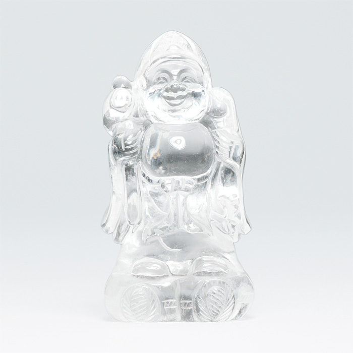 水晶彫刻 大黒様