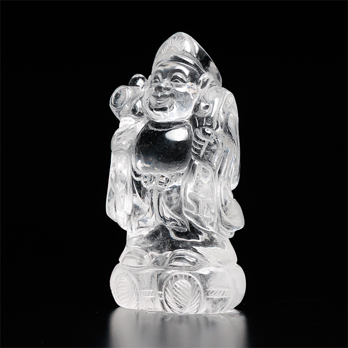 水晶彫刻 大黒様