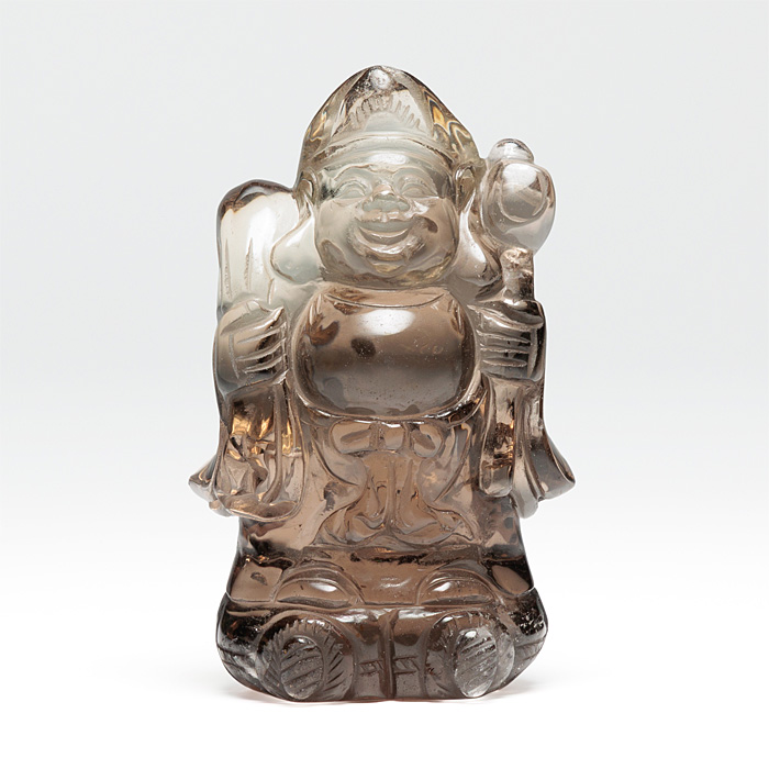水晶彫刻 大黒様