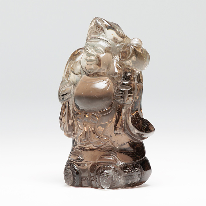 水晶彫刻 大黒様