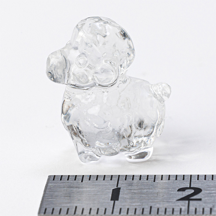 水晶彫刻 ヒツジ