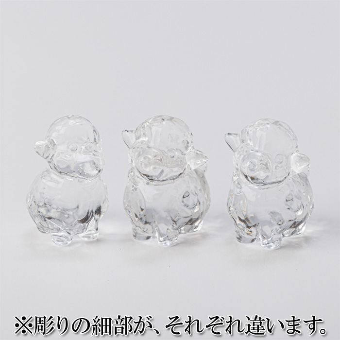 水晶彫刻 ヒツジ