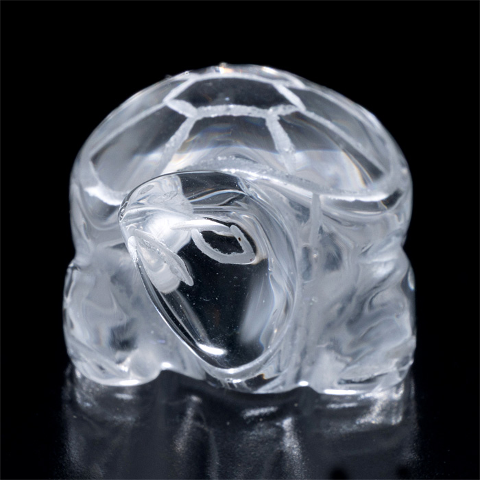 水晶彫刻 亀
