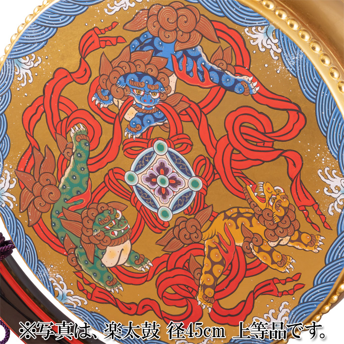 楽太鼓 径42cm 特等品