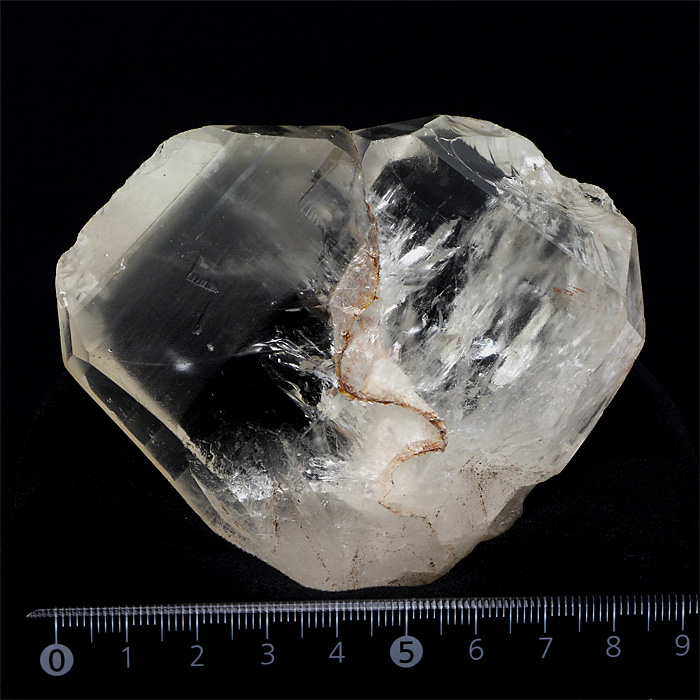 水晶 原石 日本式双晶