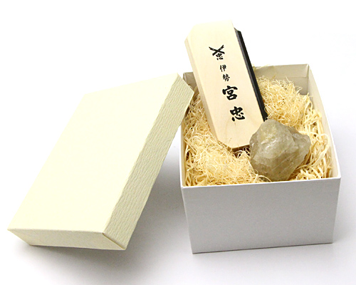 火打石セット（宮忠） ルチルクォーツ（上・大） アソート No.43