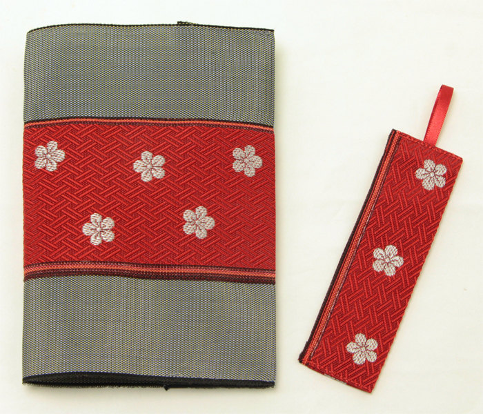 ご集印帳(ご朱印帳)用カバー (栞付き)小