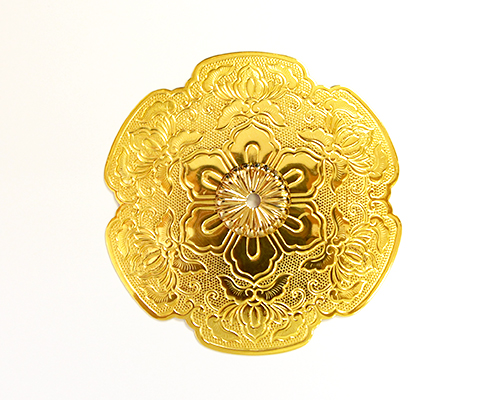 神楽鈴用座金 （菊座付）