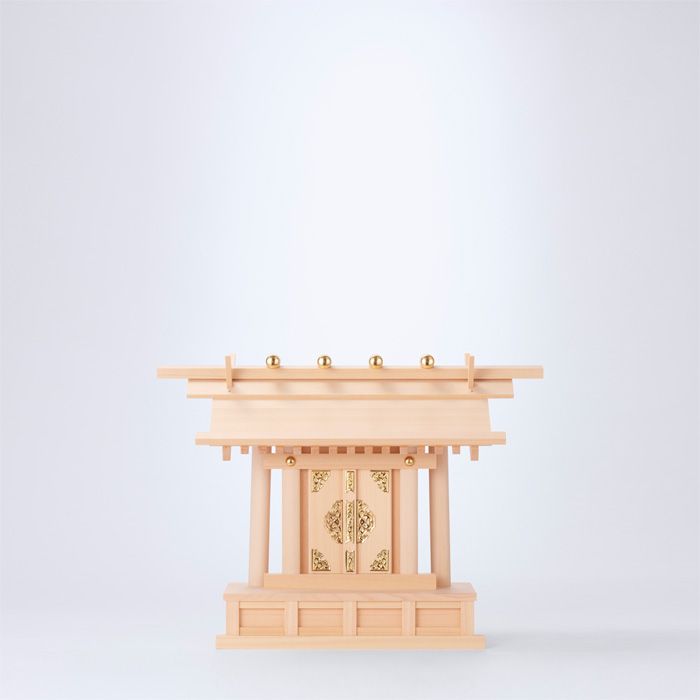 神棚 板葺一社宮 C型 中 低〈I-22'〉