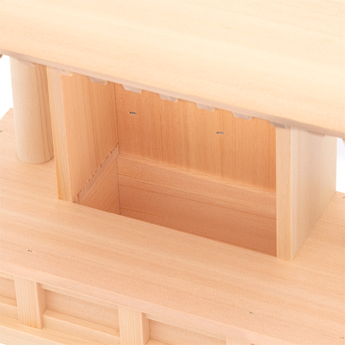 神棚 板葺一社宮 C型 中 低〈I-22'〉