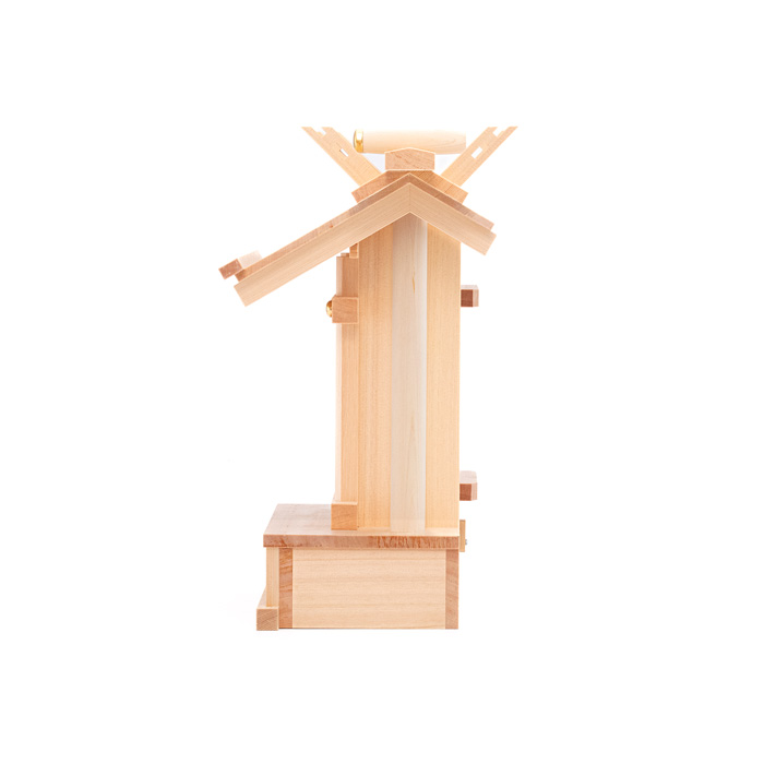 神棚 板葺一社宮 C型 中 低〈I-22'〉