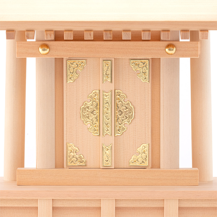 神棚 板葺一社宮 C型 中 低〈I-22'〉