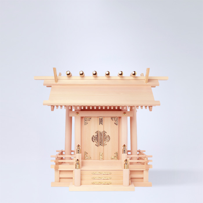 神棚 板葺一社宮(大・昇段付)〈I-28〉