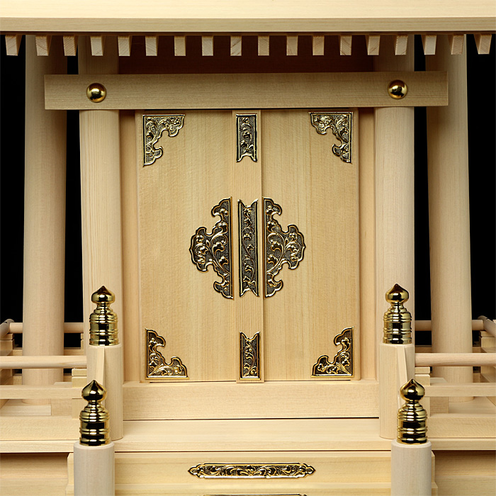 神棚 板葺一社宮(大・昇段付)〈I-28〉